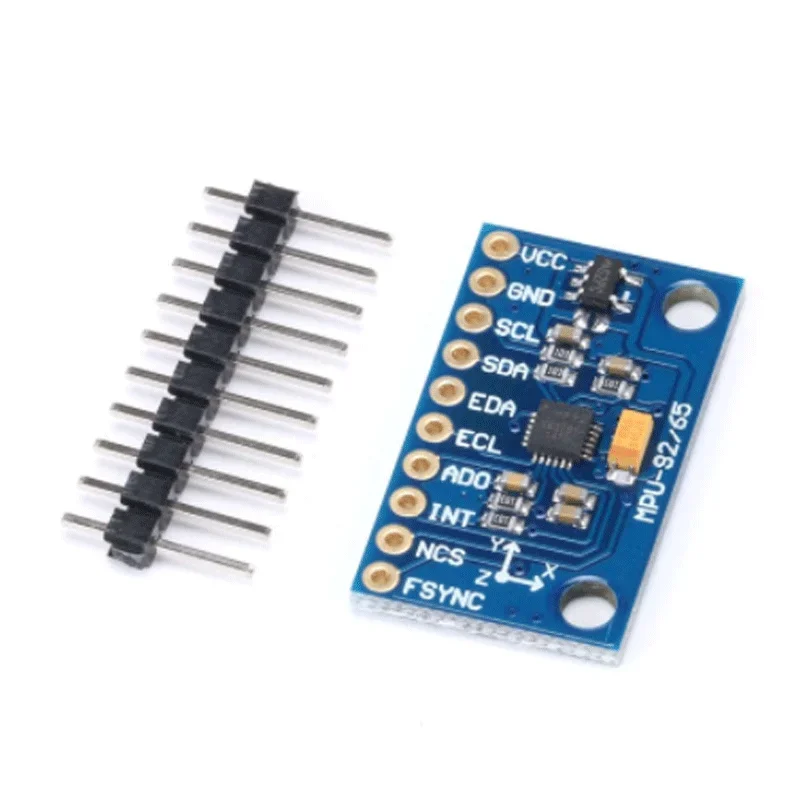 Imagem -06 - Axis Atitude Gyro Sensor Module Axis Acelerômetro Spi Interface Gy-6500 6dof 10 Pcs Mpu6500