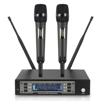 135G4 Professional Wireless Microphone High 2025 Performance UHF Dual Long Distance System 2 Handheld Conference Mic Recharge