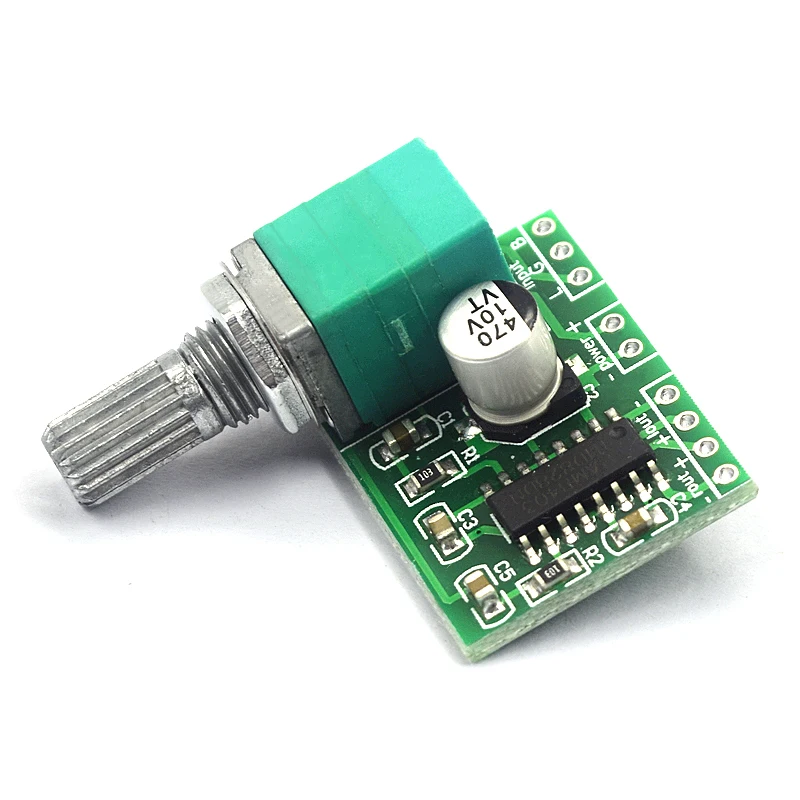 3/5/10PCS PAM8403 5V Power Audio Amplifier Board 2 Channel 3W W Volume Control / USB Power Liludin view 3