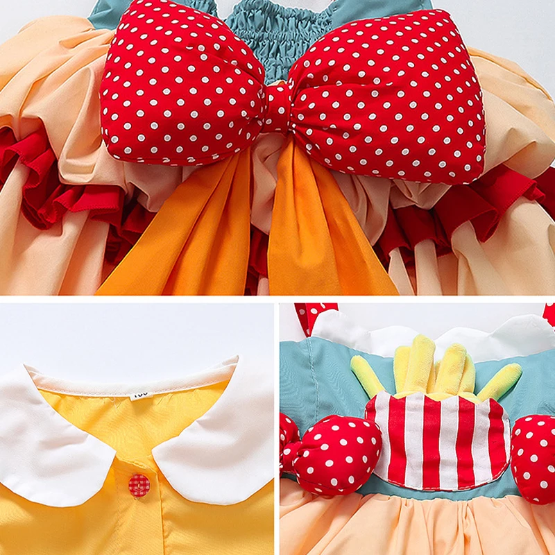 Lolita Dress Birthday Cute Girl Baby Pumpkin Princ Skirt Casual Sle Four Seasons Flower Bud Skirt Sve Breathable Skin-Friendly