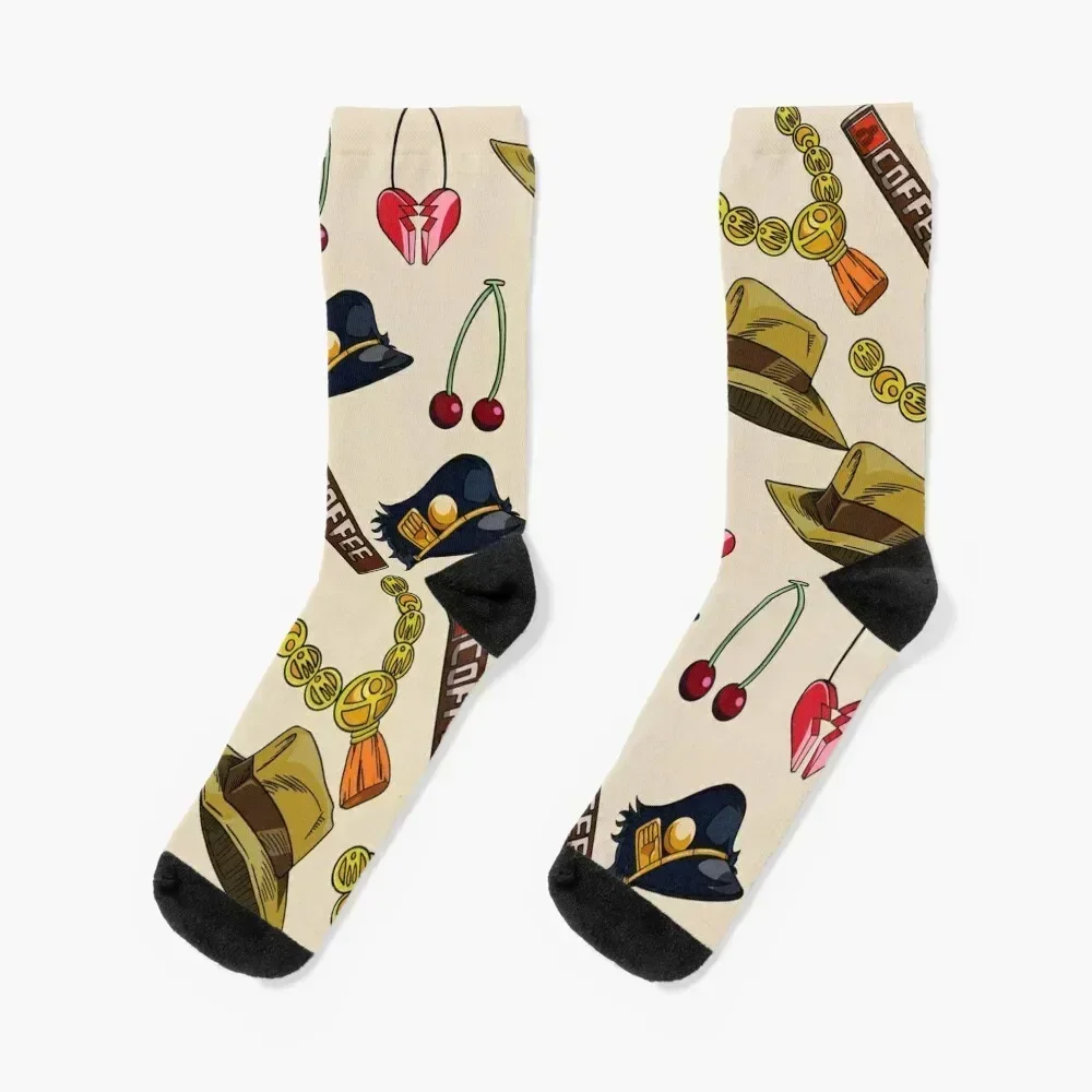 

Original Stardust Crusaders Socks soccer anti-slip snow anti-slip funny gifts Luxury Woman Socks Men's