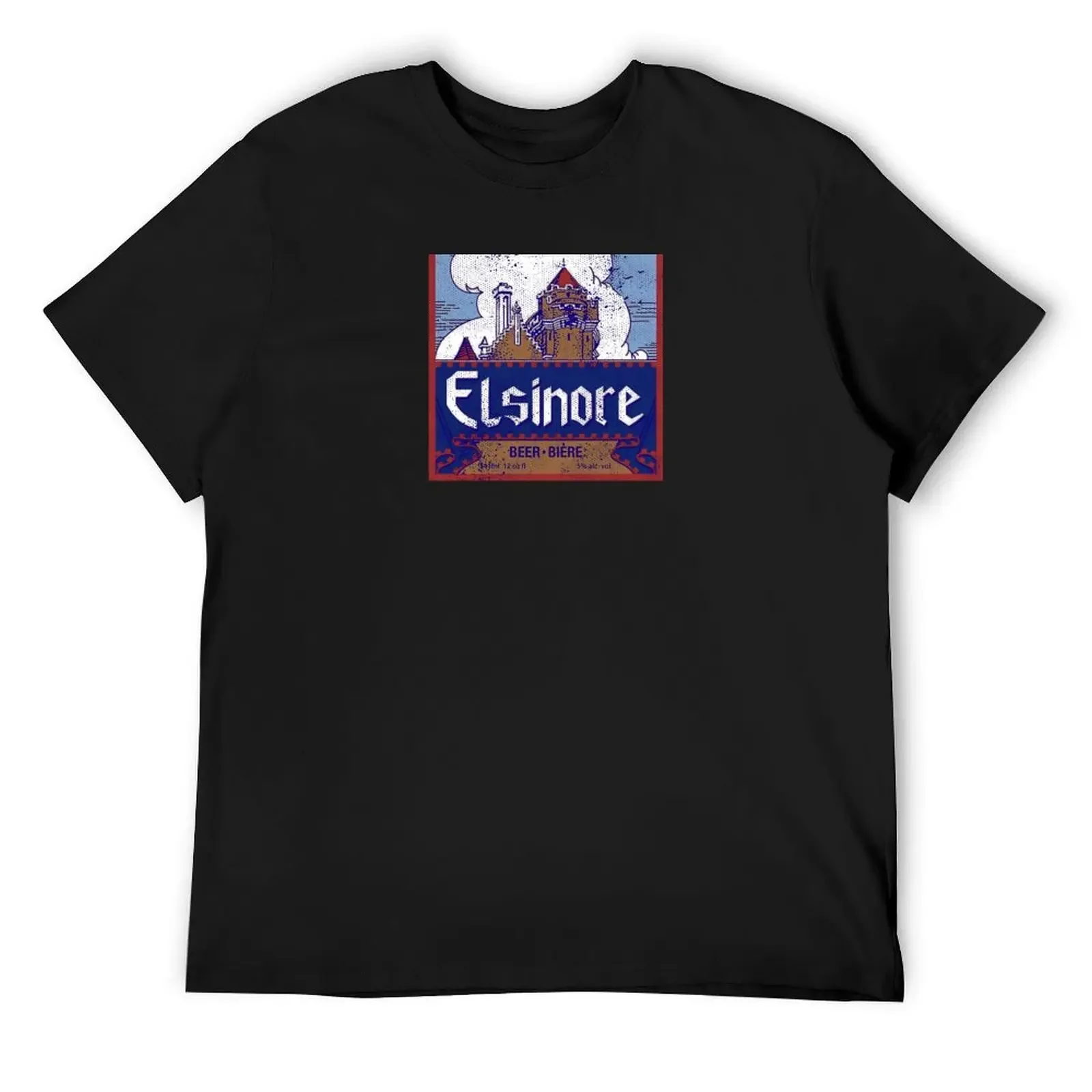 

Retro Elsinore Beer 1983 T-Shirt oversizeds plus size tops Blouse sublime mens champion t shirts