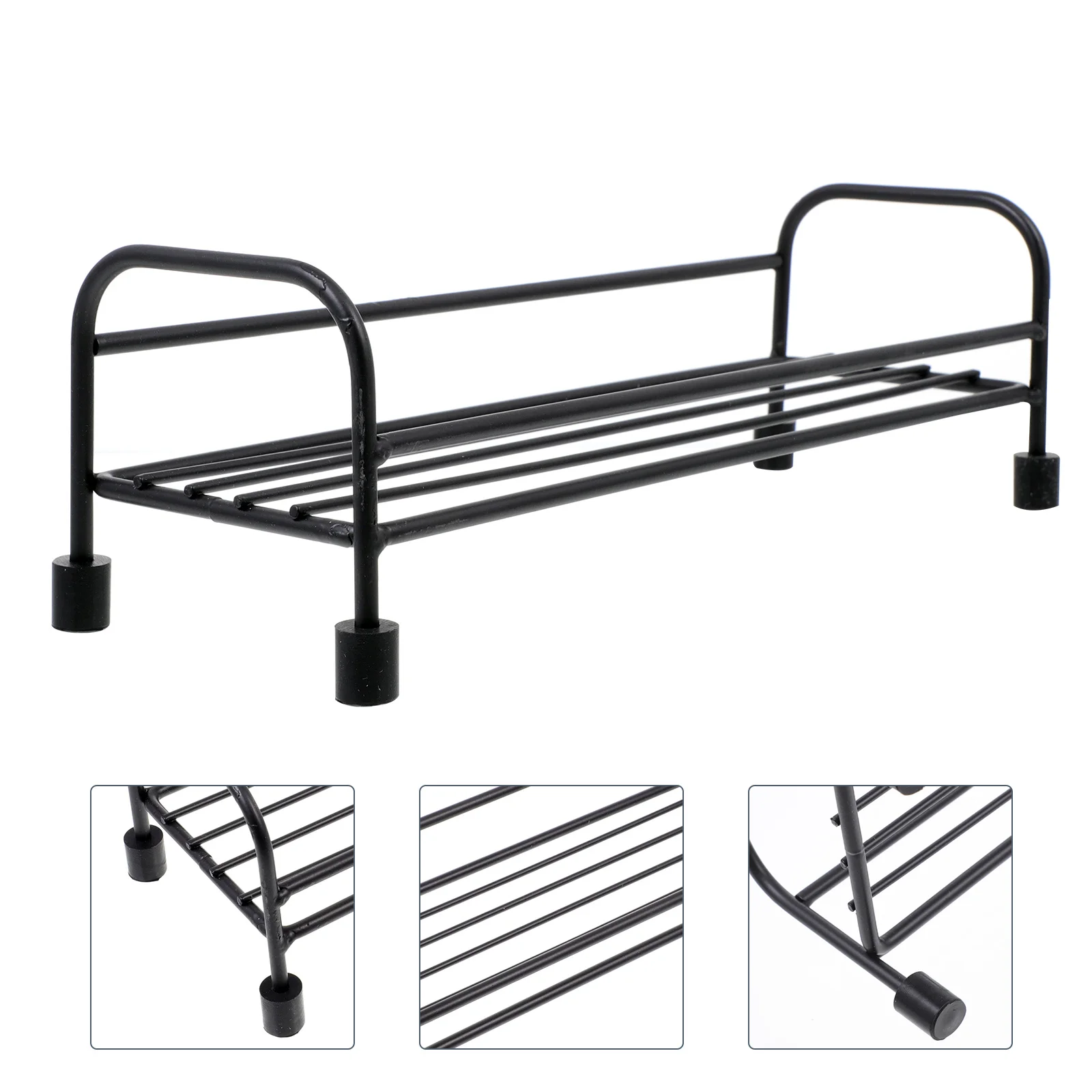 

1Pcs Kitchen Storage Rack Sturdy Iron Material Large Capacity Household Storage Shelf Multi-Functional Seasoning Bottle Rack