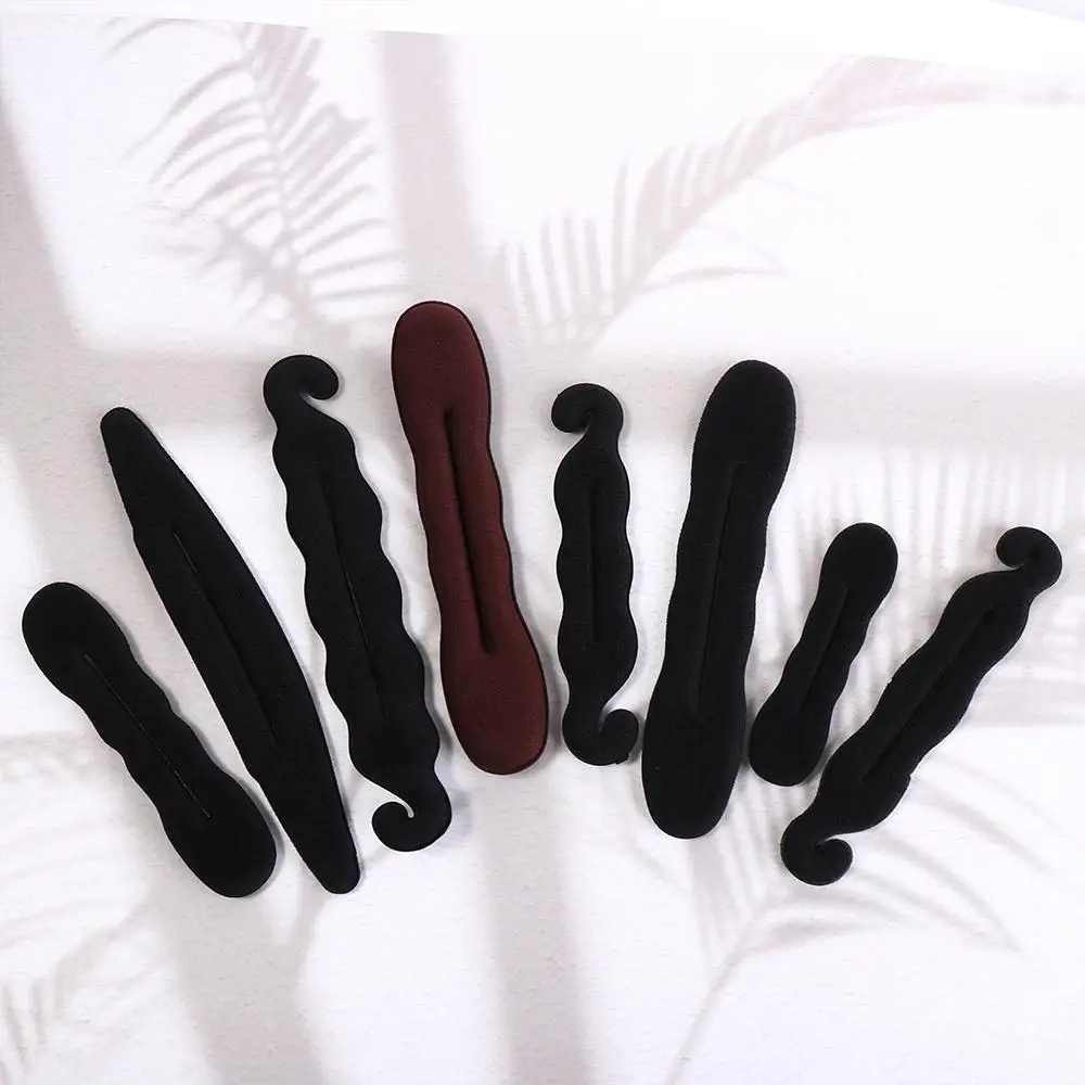 Hair Disk Donut Hairstyle Twist Maker Foam Sponge Clip Bun Hairpins Hair Bun Maker Updo Easy Big Ring Bun Curler Braider Women