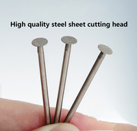 3PCS/Set Emery grinding head Tip 1mm/2mm/3mm/4mm/5mm Cutting Drill bit for 2.35mm Polishing pen Screw cutting IC chip grinding