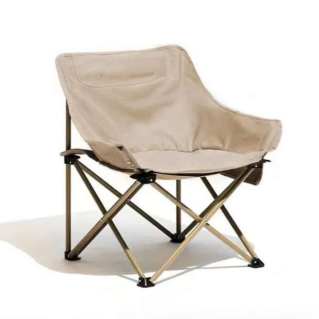 Foldable Lightweight Camping Folding Leisure Moon Chair