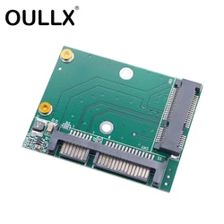 OULLX mSATA SSD To SATA 3 Adapter Card 2.5 Inch Interface 5cm MINI PCIE SSD To SATA III PC Computer Adapter Converter