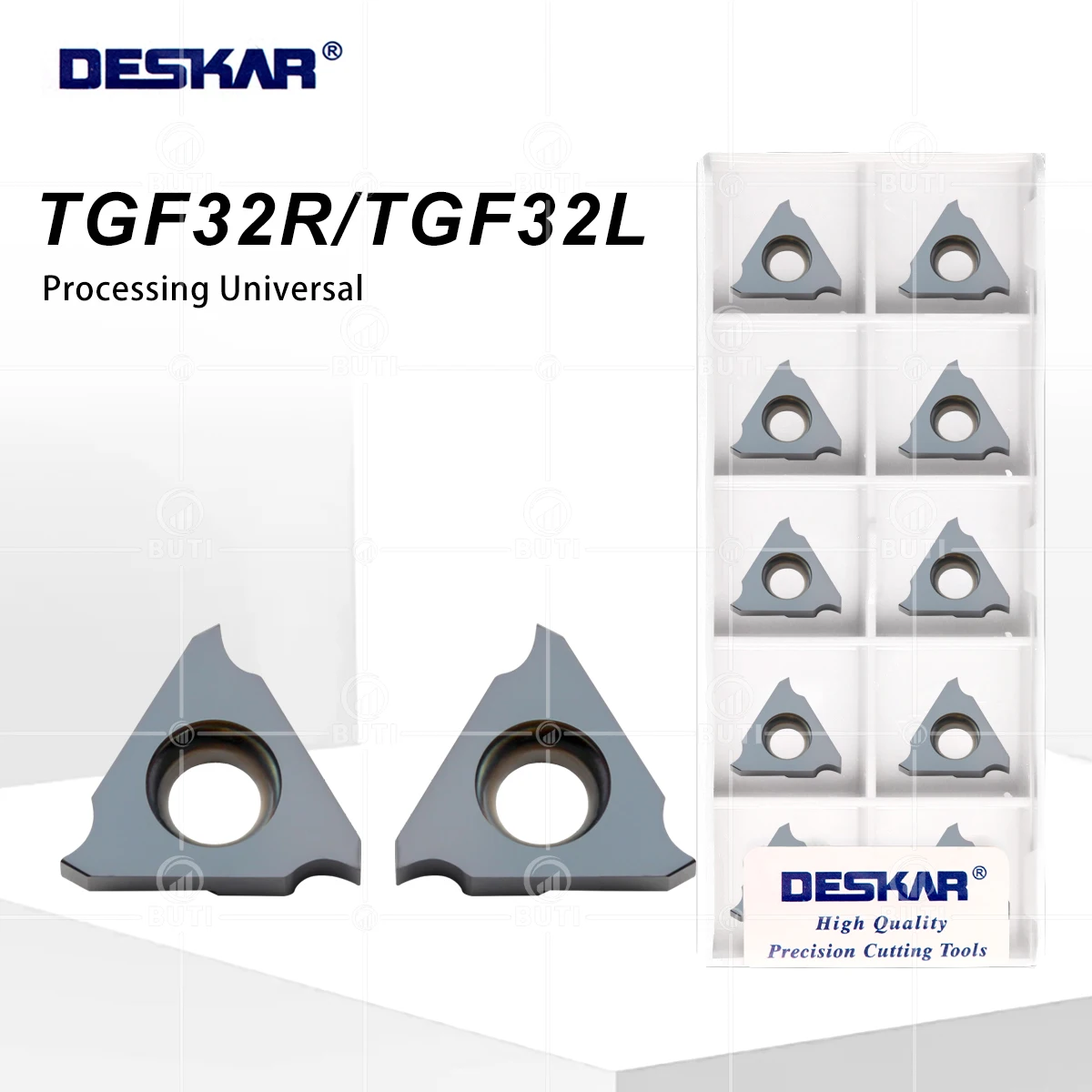 

DESKAR 100% оригинал TGF32R/L 050 060 065 070 075 080 085 100 125 LDA долбежная серия лезвий токарный станок с ЧПУ инструменты жесткие износостойкие