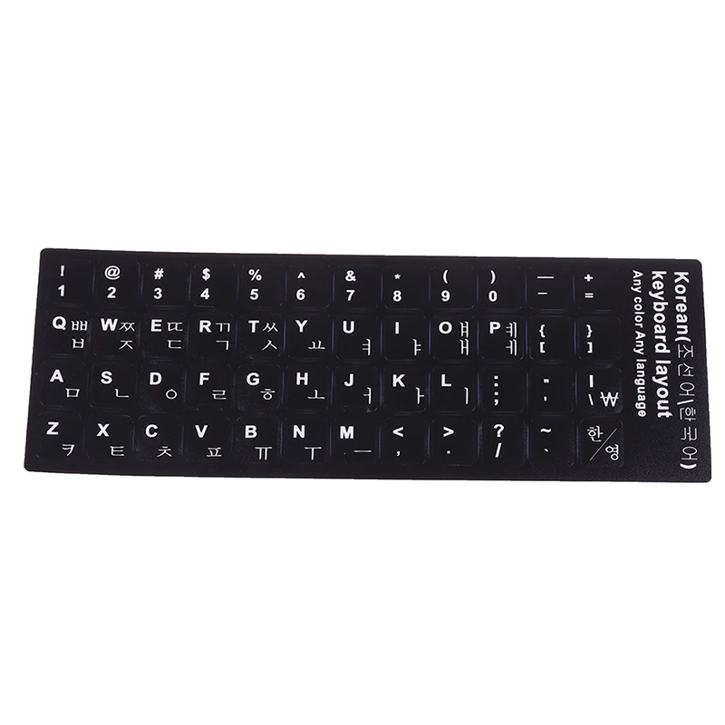 1Pc Korean KEYBOARD STICKER Printed Keyboard Protective Stickers