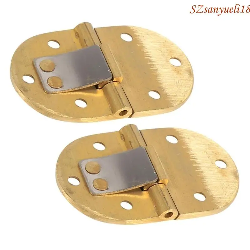 

94PC Pack of 2 Sturdy Brass Tray Hinges Convenient for Home and Office Daily Use