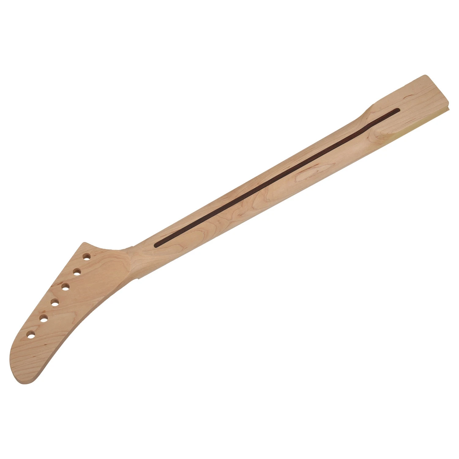 

Lo-Ok 22 Fret Maple Banana Electric Guitar Neck Dot Inlay For St Parts Replacement