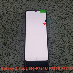Suitable for Galaxy Z Flip 5 SM-F731U F731B F731D small folding screen LCD display assembly, 100% original with border screen