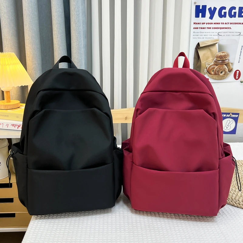 

Рюкзак большой вместимости, мужская и женская студенческая компьютерная сумкаМногокишеньковый водонепроницаемый и износостойкий рюкзак для поездок на работу