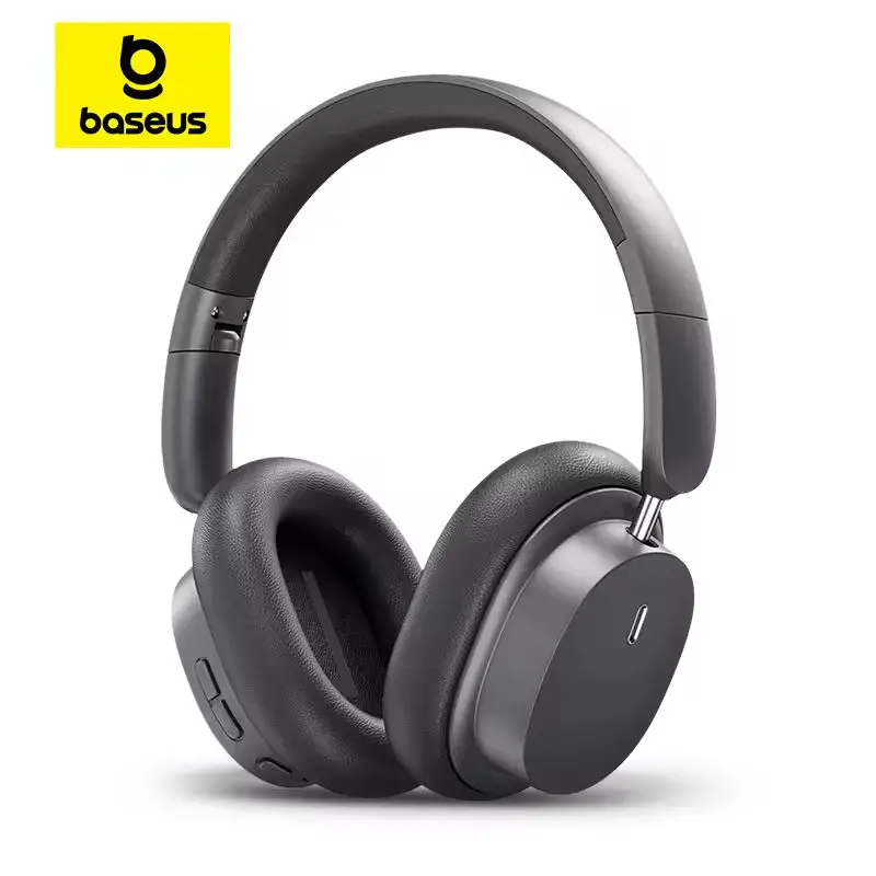 Baseus Bowie D05 Kabelloser Kopfhörer, 3D-Kopfhörer mit räumlichem Audio, Bluetooth 5.3-Headset, 40-mm-Treiber, faltbarer Over-Ear-Kopfhörer, 70 Stunden