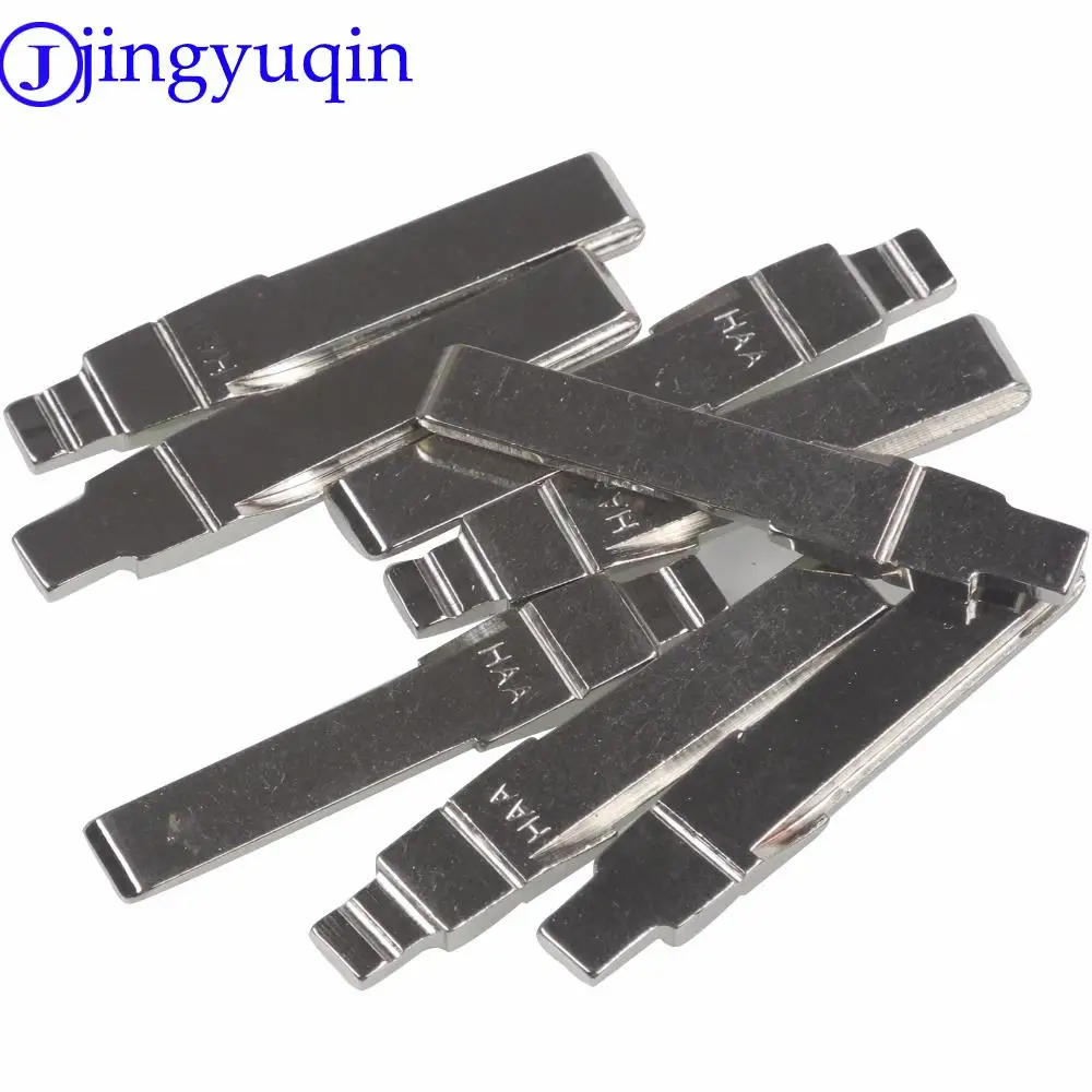 jingyuqin Remote HAA HU66 Folding Flid Blank Key Uucut Blade For Vw Passat Bora Skoda Seattle For Audi A6 Car Key