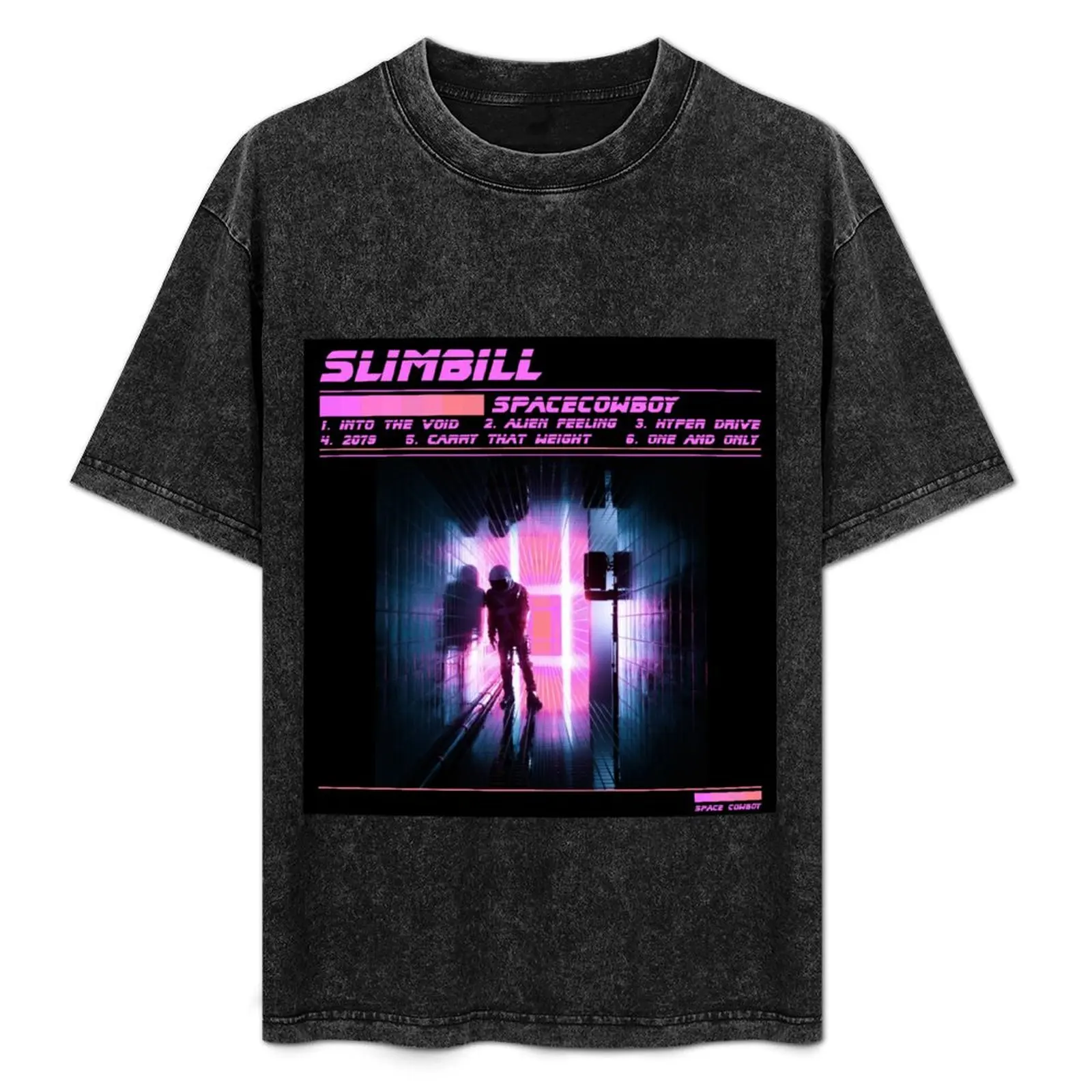 

Space Cowboy - Slim Bill T-Shirt Casual Basic Street Style T-Shirt