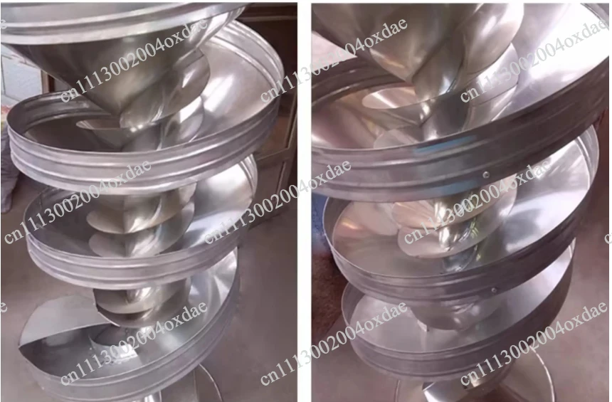 140 Type Soybean Screening Machine Soybean Seed Selector Spiral Filtration Application Bean Selector Selector Galvanized Sheet