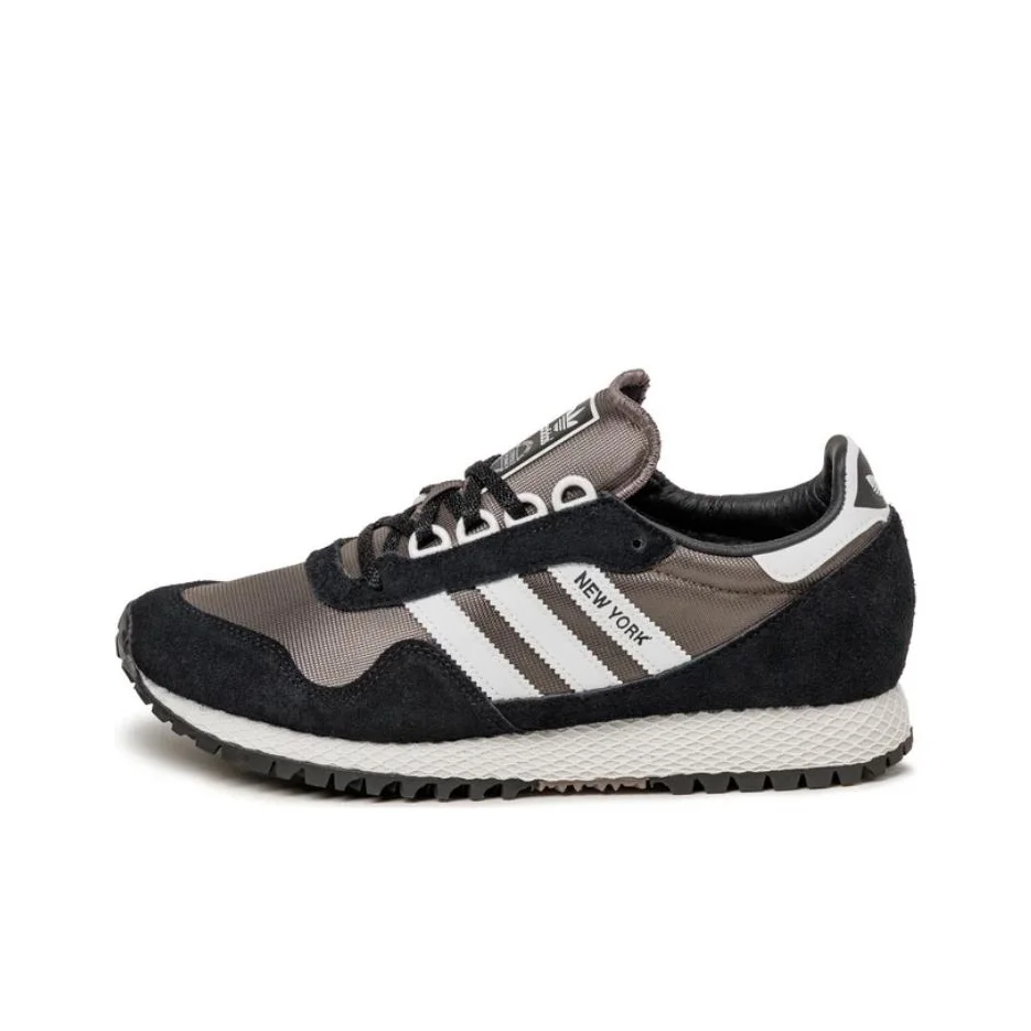 Adidas Originals NEW YORK Zapatillas deportivas de piel de caña baja unisex negro JH9801