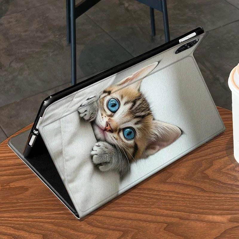 Penguin Kitten capybara Cute For Honor Tab Pad MagicPad Tablet 6 7 8 9 10 13 V7 V8 X8a X9a X9 X8 GT GT2 Pro Cover Tablet Case