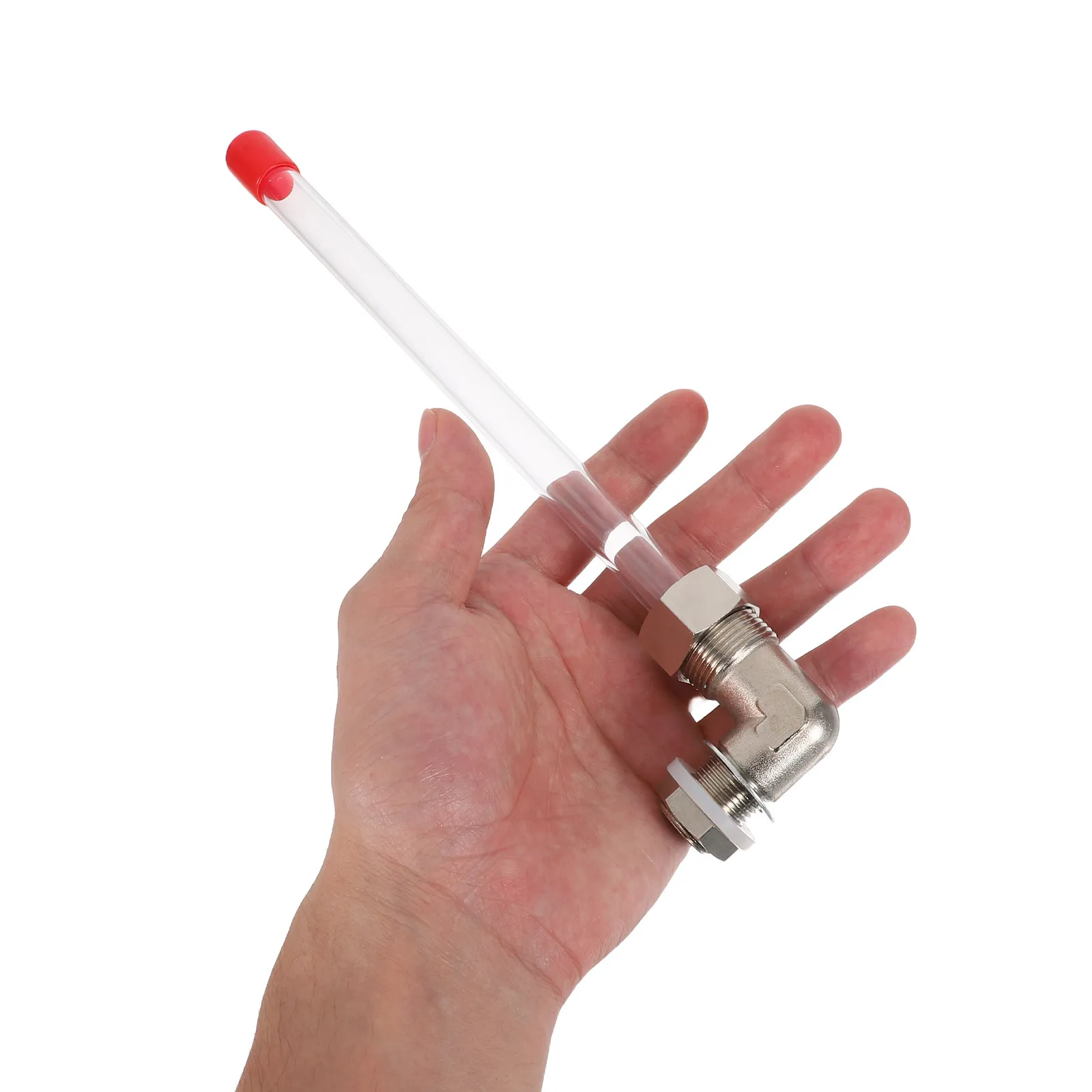 Accurate Acrylic Water Level Gauge for Boiler Cistern Pool Water Heater Tank Liquid Level Indicator Transparent Visual