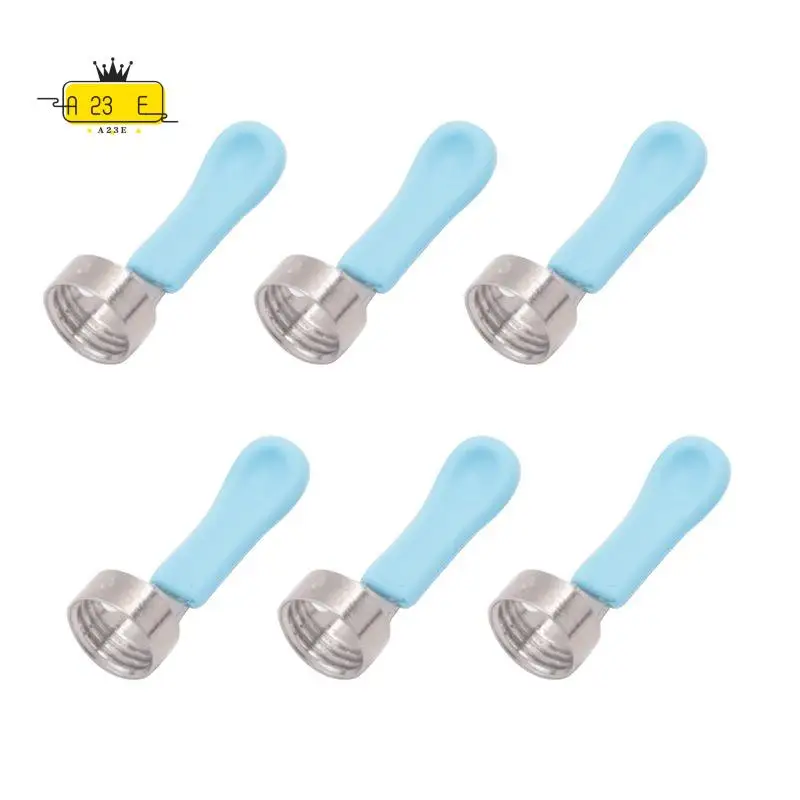 A23E-Tips Ear 6 Pieces Waterproof Silicone Ear Spoon For Ear Wax Removal Endoscope Ear Cleaner Tips Set For Bebird W3/R3