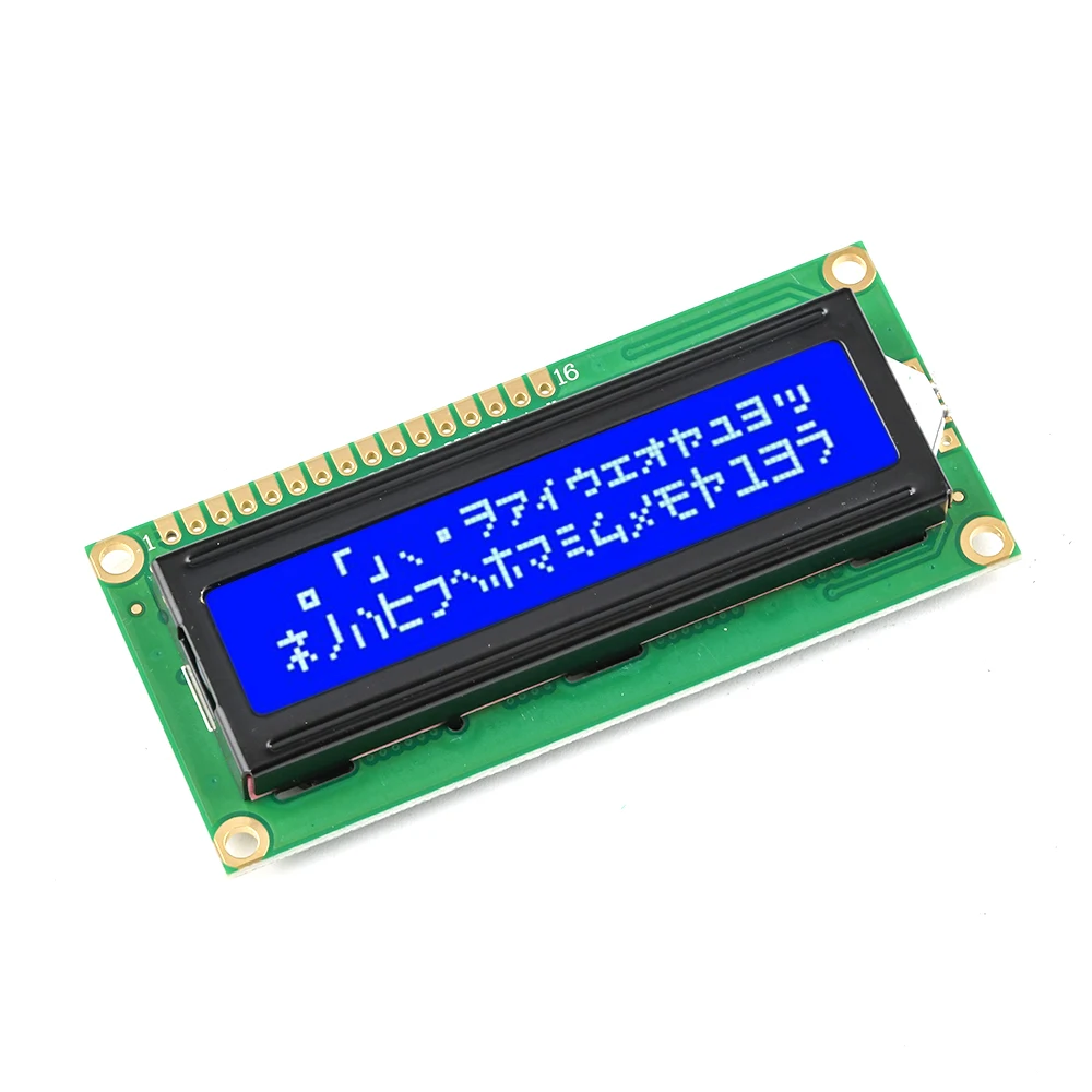 

LCD1602 5V 1602 Display Module Blue/Green Screen 16x2 Character LCD Display Module IIC/I2C Adapter for arduino UNO R3 mega2560