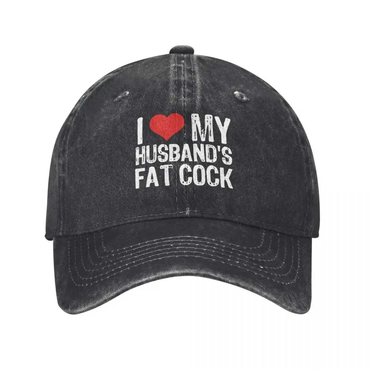 I Love My Husband's Fat Cock Baseball Cap Hat Luxury Brand party Hat Men Hats Women's