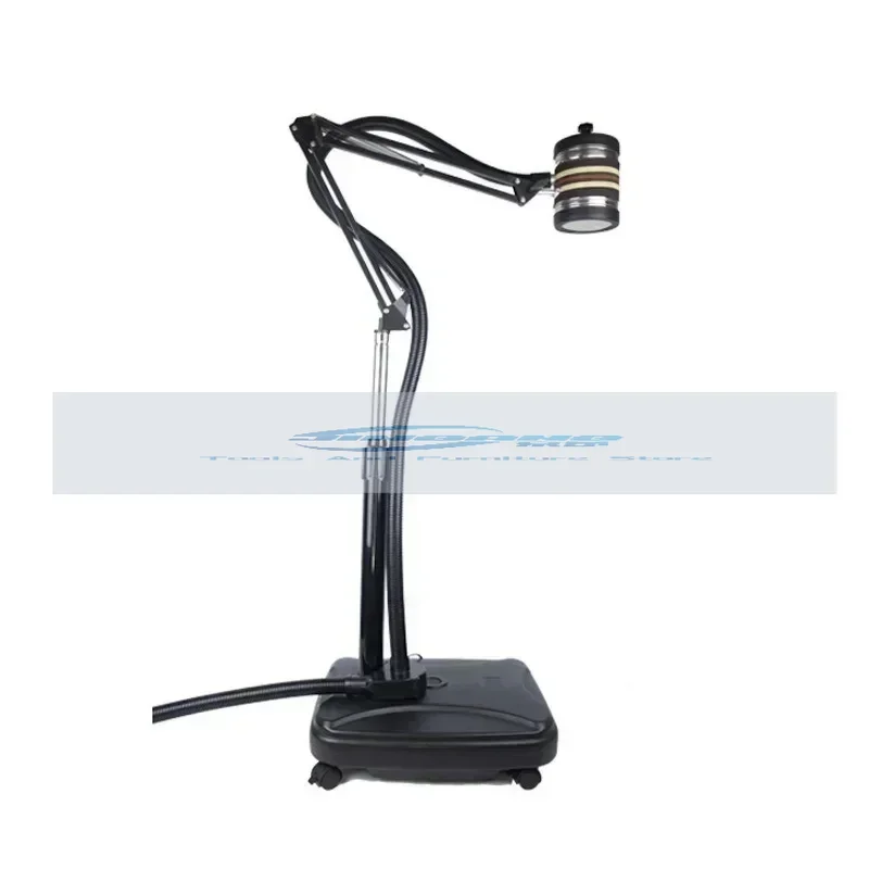 Moxibustion stand, suspension stand, smoke exhaust instrument, integrated machine vertical floor stand