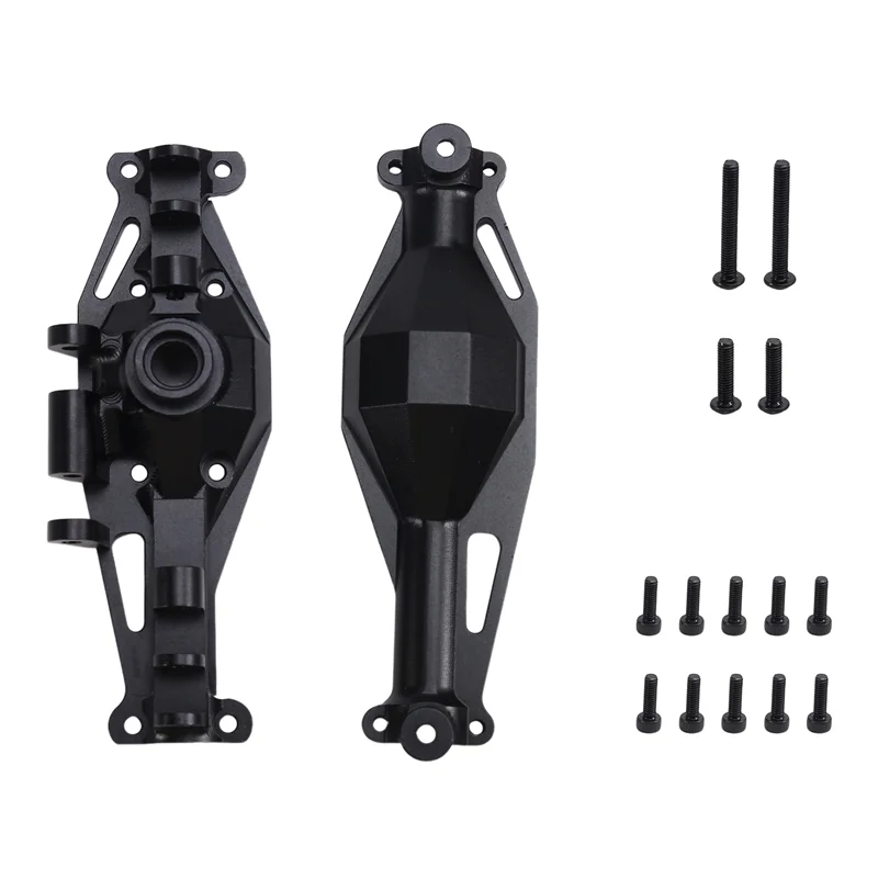 

A04F-RC комплект корпуса заднего моста для обновления автомобиля MJX 1/12 H12Y H12Y + аксессуары для обновления радиоуправляемого автомобиля черный