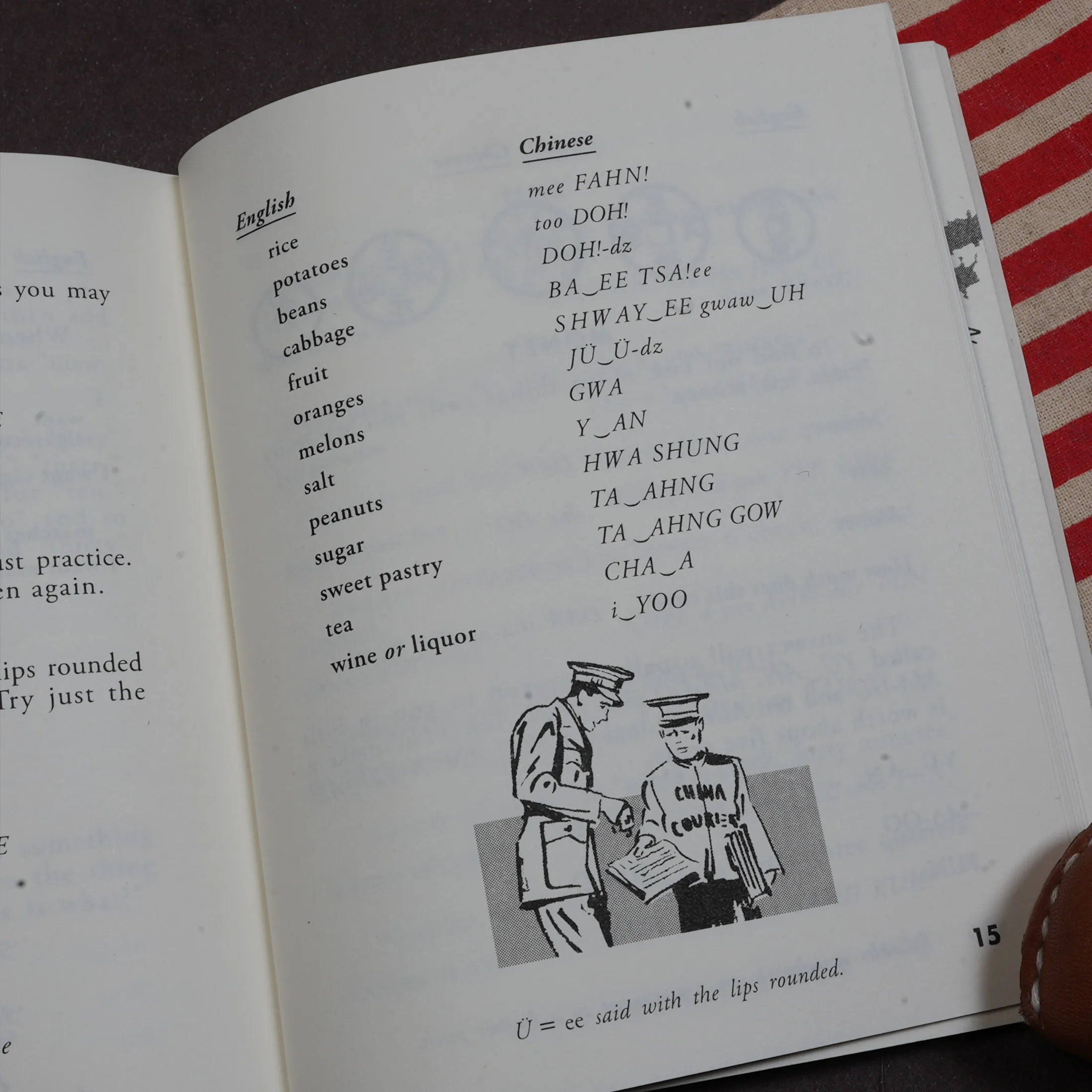 World War II-era M1943《Chinese Spoken Language Guide》Collectible Artifact