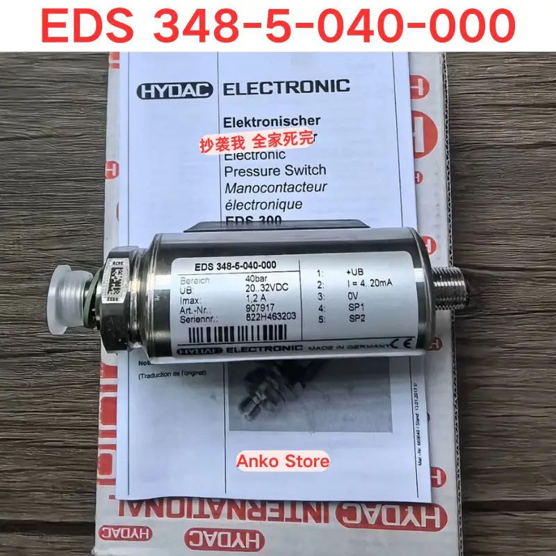 Brand-new  Original EDS 348-5-040-000 907917 pressure sensor