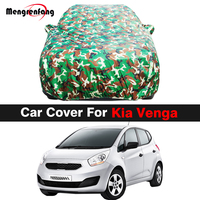 Camouflage Full Car Cover For Kia Venga 2009-2023 Outdoor Sun Shade Anti-UV Snow Rain Protection Waterproof SUV Cover