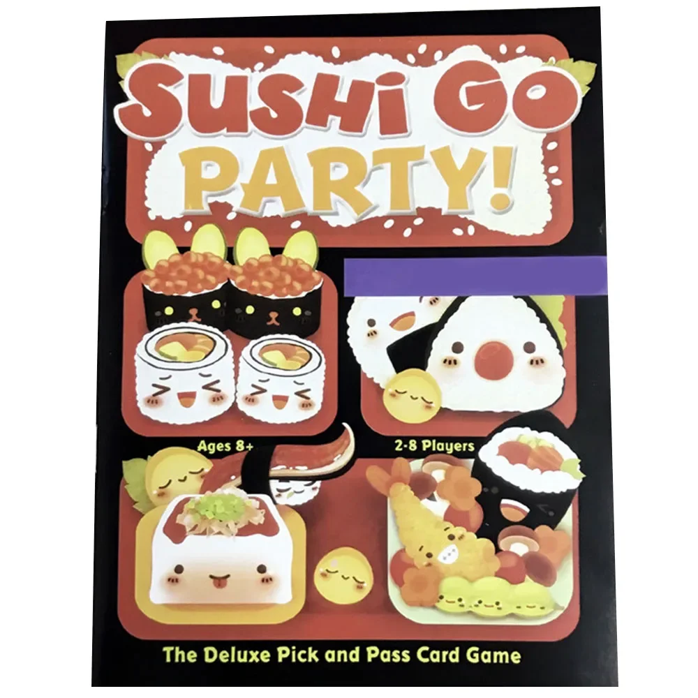 Gioco da tavolo educativo per bambini Gioco di carte interattivo Sushi Go Parent Child Party The Pick Pass Card Gioco per bambini Gioco di carte