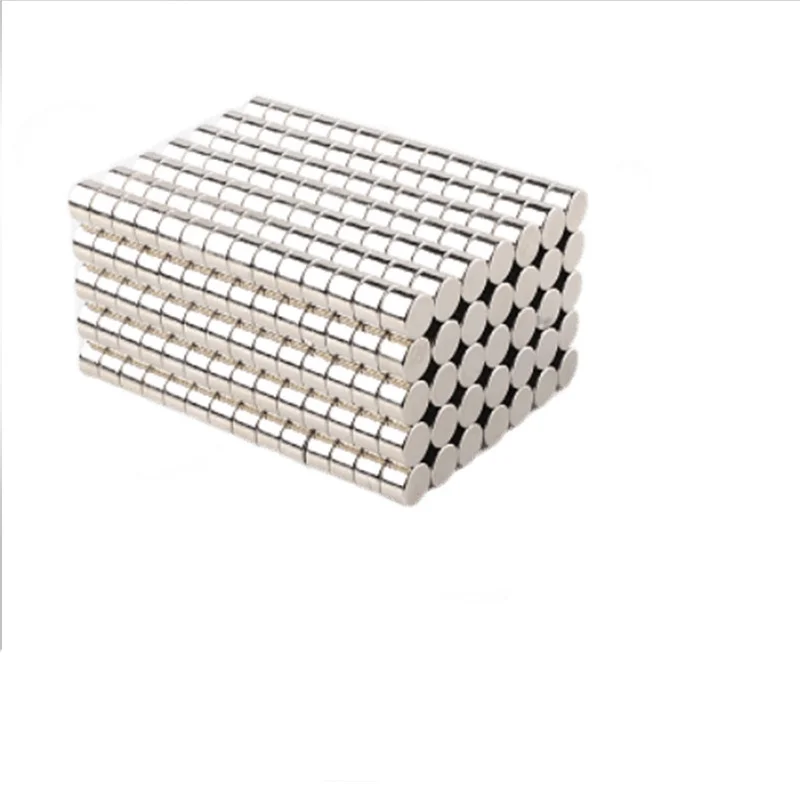 10PCS 8mm Diameter Neodymium Magnet 1/2/3/4/5/6/7/10 Mm Thick Rare Earth Strong Magnet N35 Permanent Neodymium Magnet