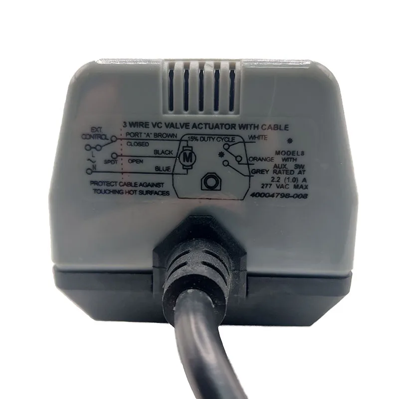 صمام لولبي Motorized Valve Actuator VC6013 Three Lines Two Controls/VC4013 Three Lines One Control 2-Way 3-Way Electric Actuator 220VAC الهواء المضغوط — تفصيل 4