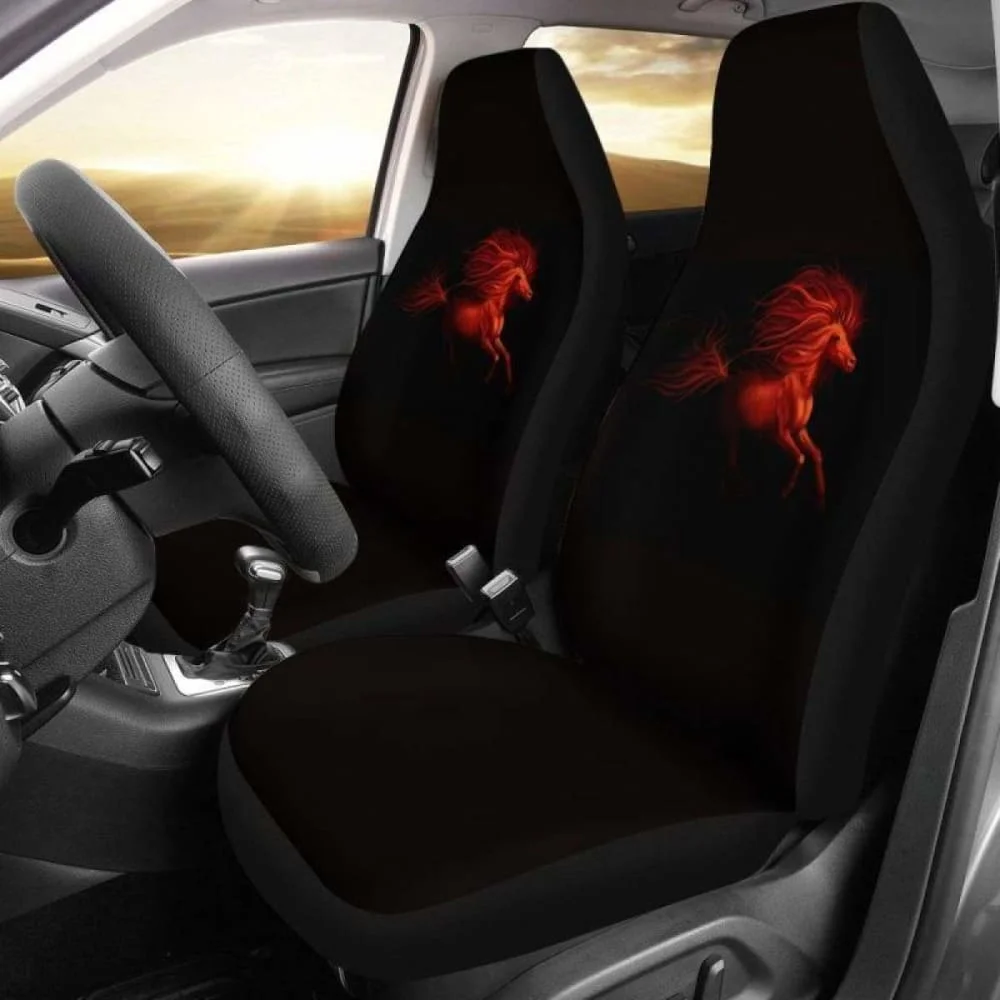 

Horse Car Seat Covers 02 170804,Pack of Front Seat Cover