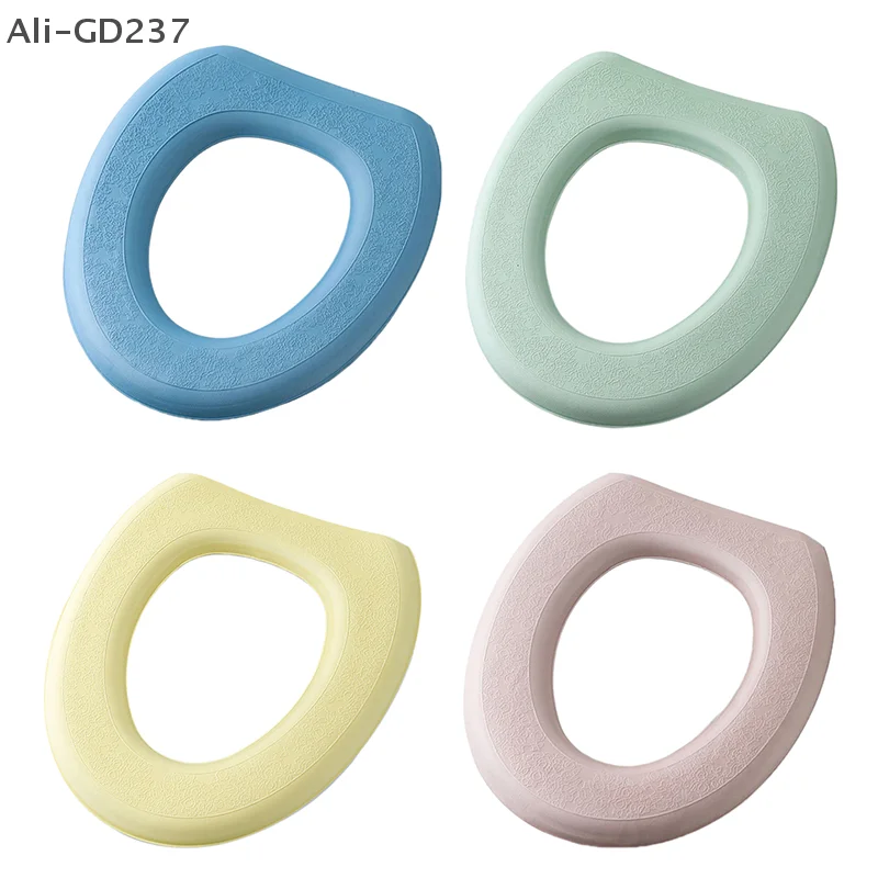 

1Pc Bathroom Soft Toilet Seat Cover Waterpoof Cushion Washable Mat Pad Household Toilet Accessories