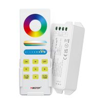 Miboxer FUT043+ 3 in 1 LED Controller 2.4G Wireless RGB RGBW RGBCCT Max 15A AUTO-SYNC Wifi Smart Touch Panel Timer Remote FUT088