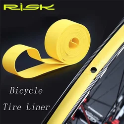 2 pçs risk bicicleta aro tira pneu forro tubo protetor pvc aro fita para 700c 26 27.5 29 polegada roda mtb mountain road bicicleta fixa