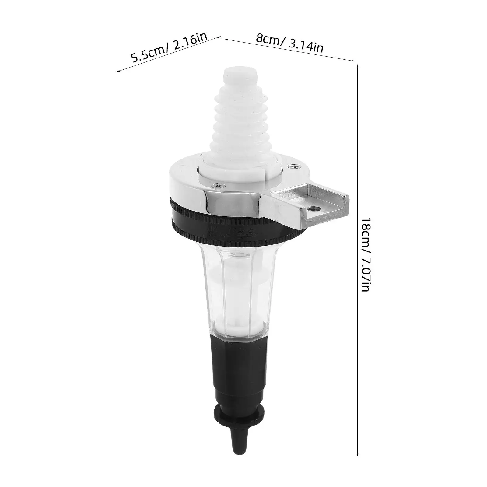 Bulk Dispenser Pump Plastic Display Rack Accessory Perfume Filling Tool Bottle Refill Pump Enhances Visual