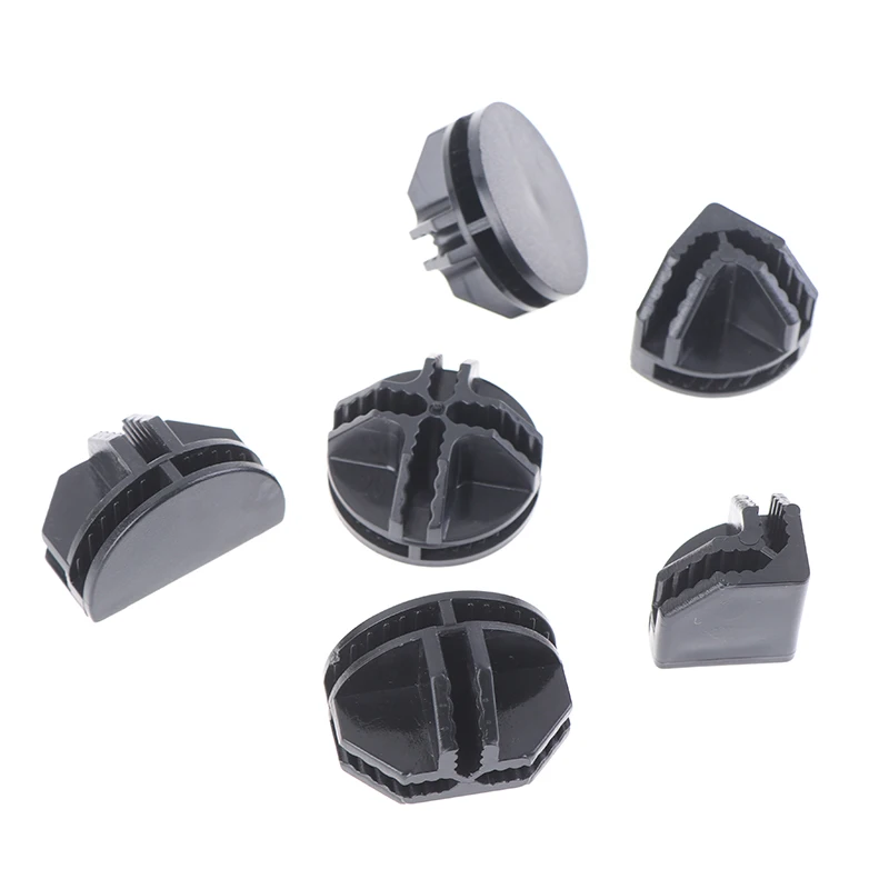 10Pcs Wire Cube ABS Connectors Storage Shelves Modular Organizer Box Buckle Clip