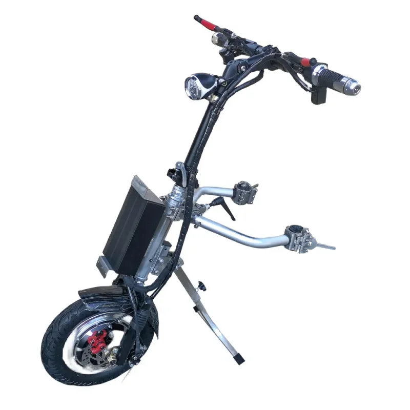 Wheelchair front modified front drive wheelchair traction electric vehicle head wheelchair quick disassembly folding disabled