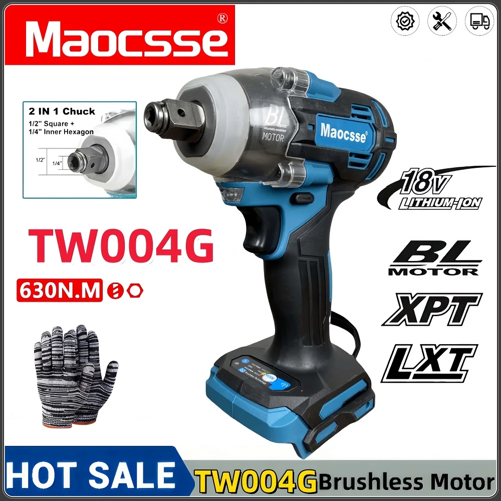 

TW004G 무브러시 드라이버 18V Screwdriver Machine Brushless Electric Screwdriver Rechargable Drill Driver For Makita 18V battery