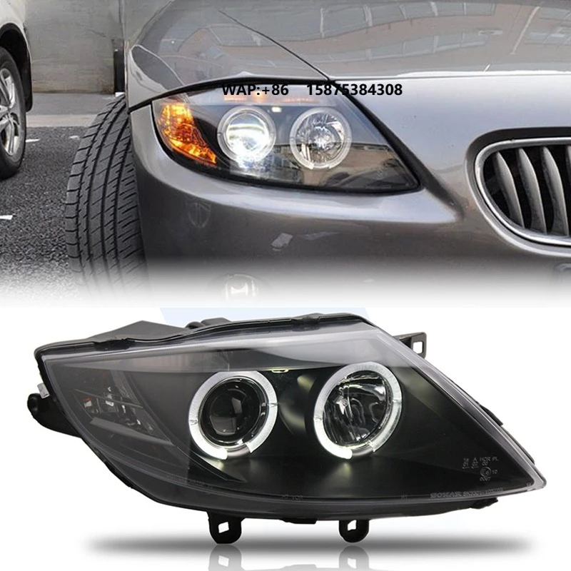 

Suitable for 03-08 Z4 E85 Xenon Headlight Modification Assembly Replacement Headlight LED Daytime Running Light Plug-in