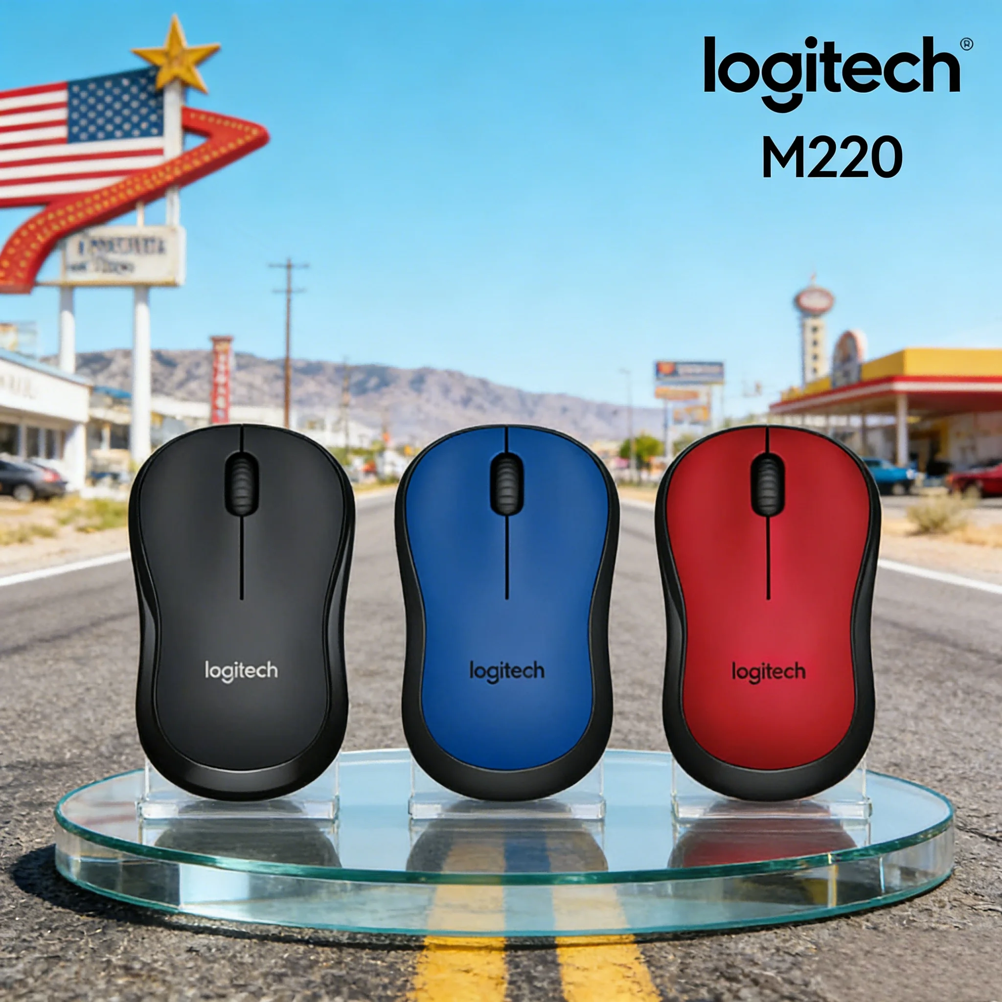 

Logitech M220 Portable Mouse Wireless Office Use