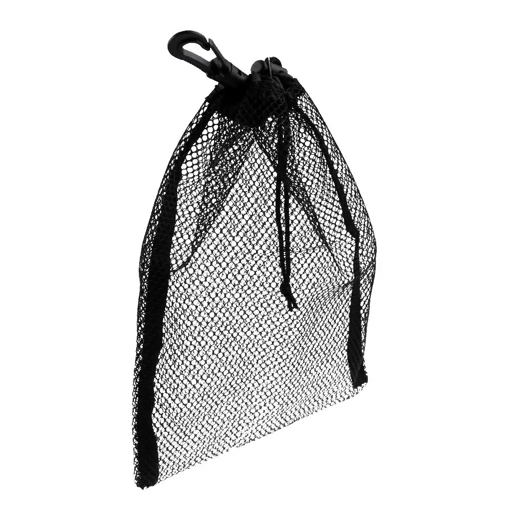 Nylon Mesh Scuba Bag Drawstring Opening Diving Gear Holder for Snorkelling Fins Mask Goggles Quick Drying