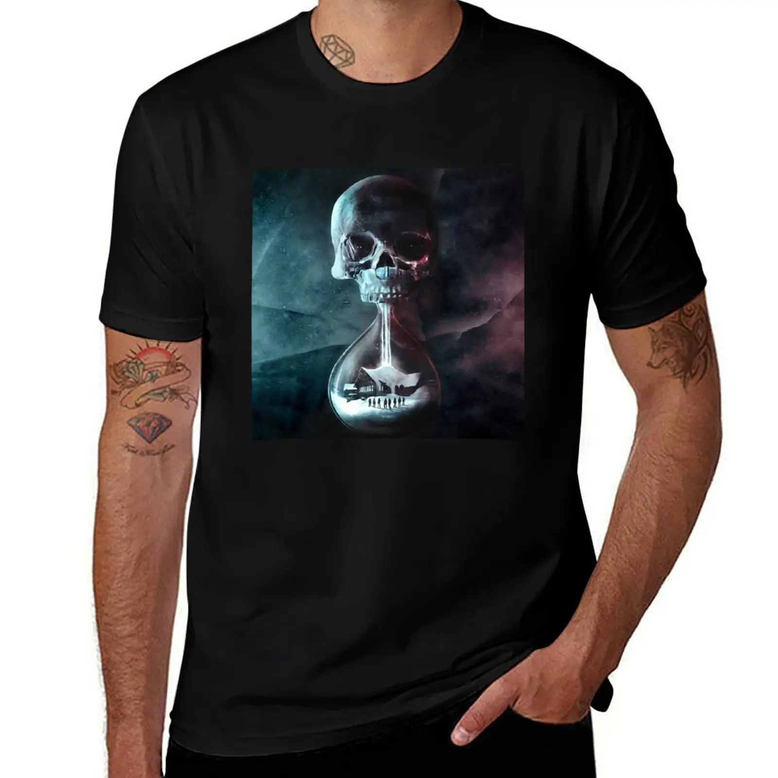 Until Dawn Hourglass T-Shirt Casual Graphic Print Tee