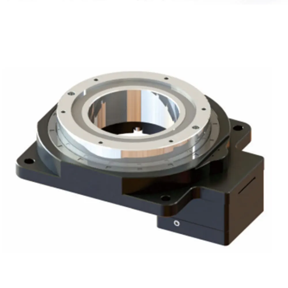 400W Custom ODM Robotic Industry Planetary Gearing Arrangement Heavy-Duty Cross Roller Bearings Hollow Rotating Platform For CNC