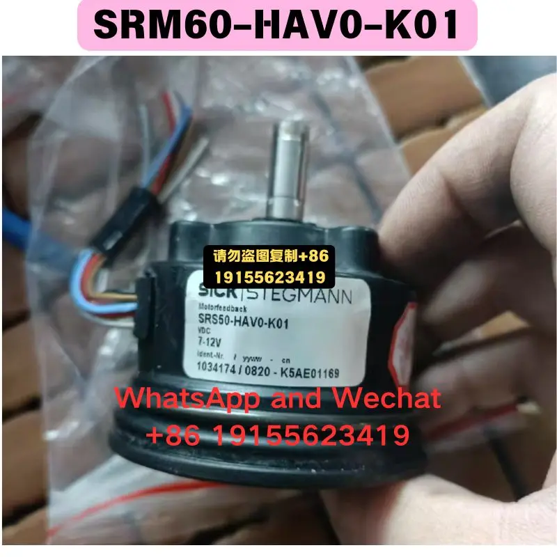 Used OEM disassembled parts SRM60-HAV0-K01 encoder Functional test OK Quick delivery