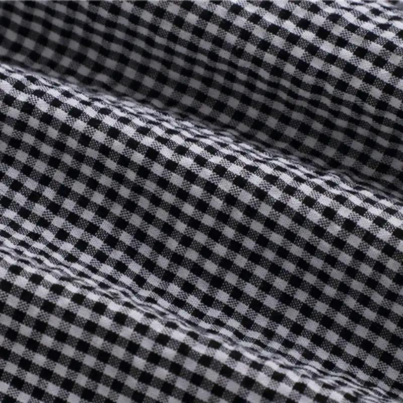 N5KB Frauen Mädchen Vintage Falsche Gefälschte Kragen Plaid Schachbrett Revers Rüschen Abnehmbare Halskette Schal Wrap